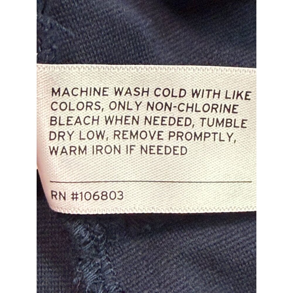 Duluth Trading Co Women’s Navy Ponte Knit Tunic Pockets Size IX - Picture 6 of 11